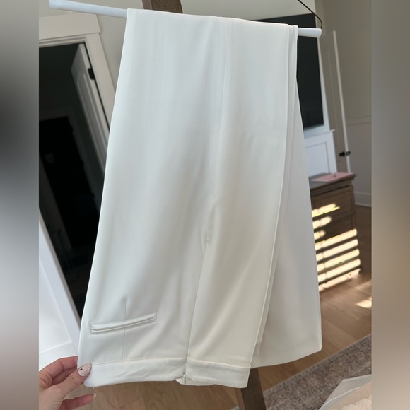 Nadine Merabi - Charlotte White Blazer + Nicole Top + Charlotte White Pants - M - Picture 13 of 16